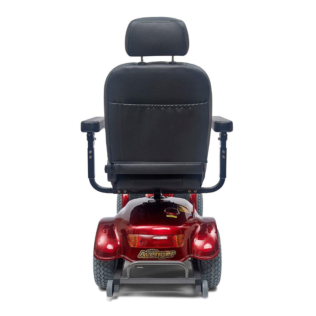 Golden Avenger four-wheel heavy-duty mobility scooter, side view