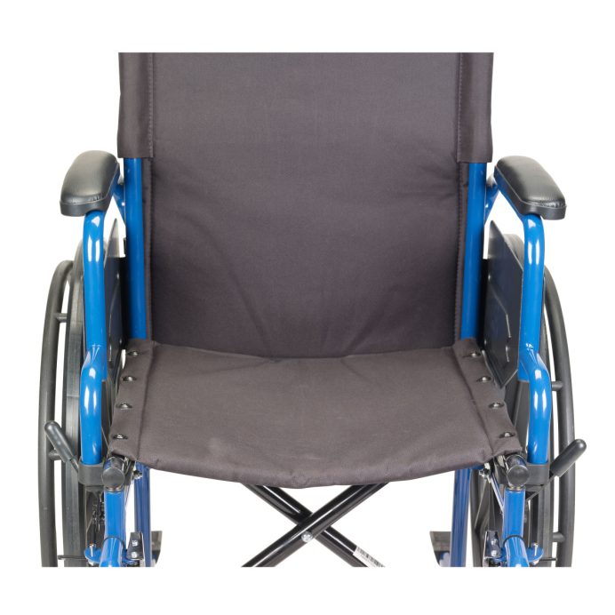 Drive Blue Streak Wheelchair with Flip Back Desk Arms