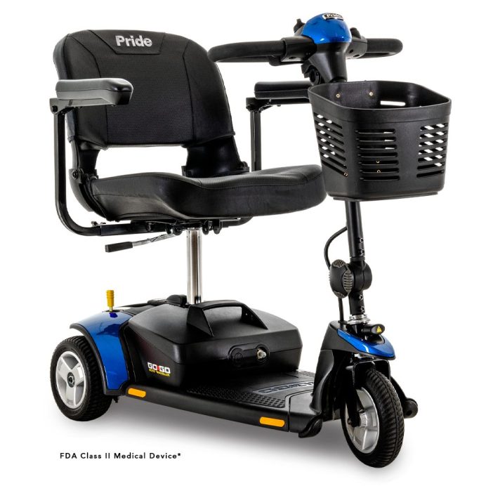 Pride Go-Go® Elite Traveller 3-Wheel Scooter