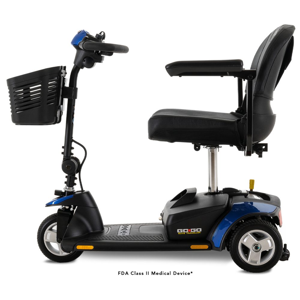 Pride Go-Go® Elite Traveller 3-Wheel Scooter - Image 2