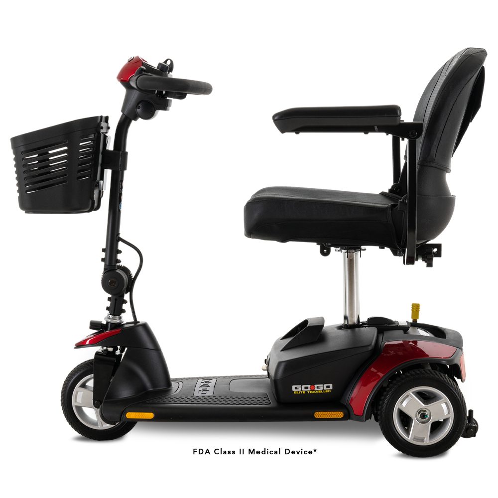 Pride Go-Go® Elite Traveller 3-Wheel Scooter - Image 3