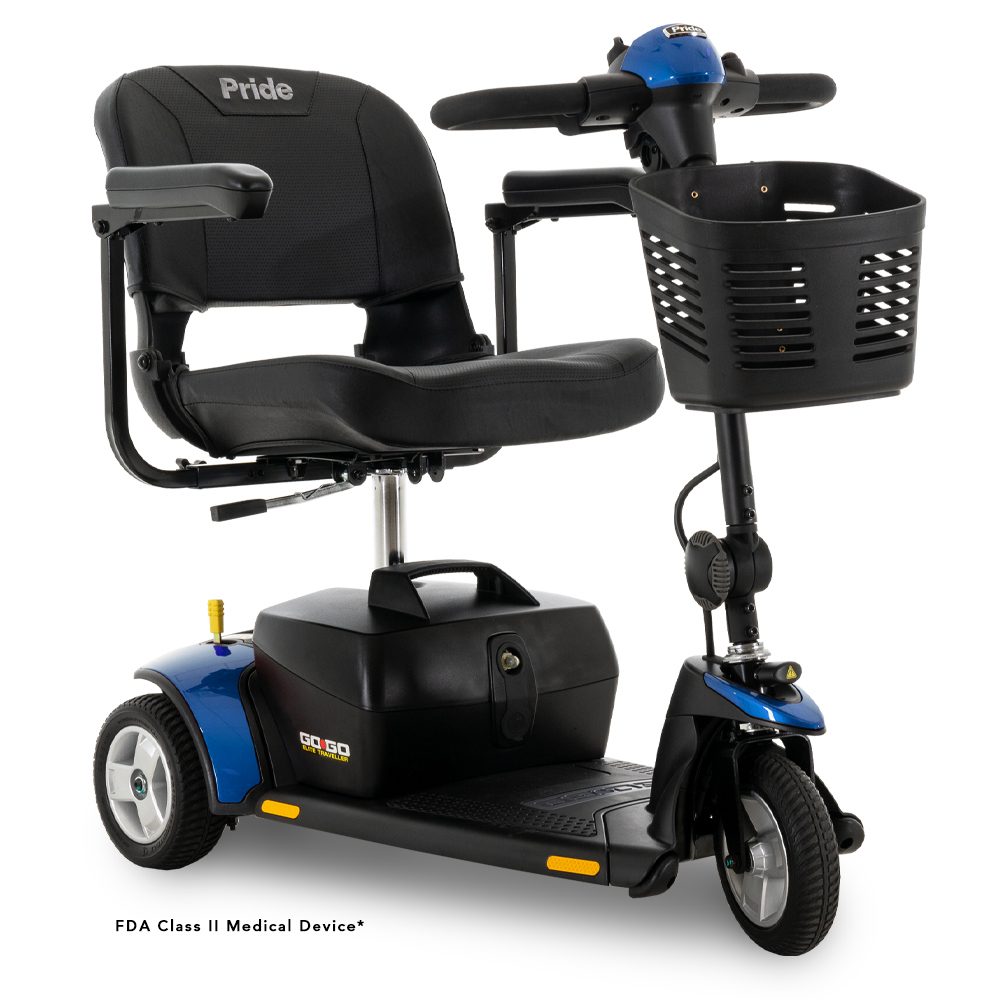 Pride Go-Go® Elite Traveller 3-Wheel Scooter - Image 5