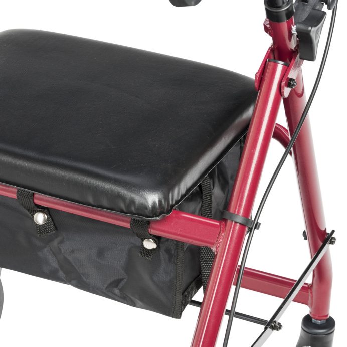 Drive Aluminum Rollator, 6 Inch Casters
