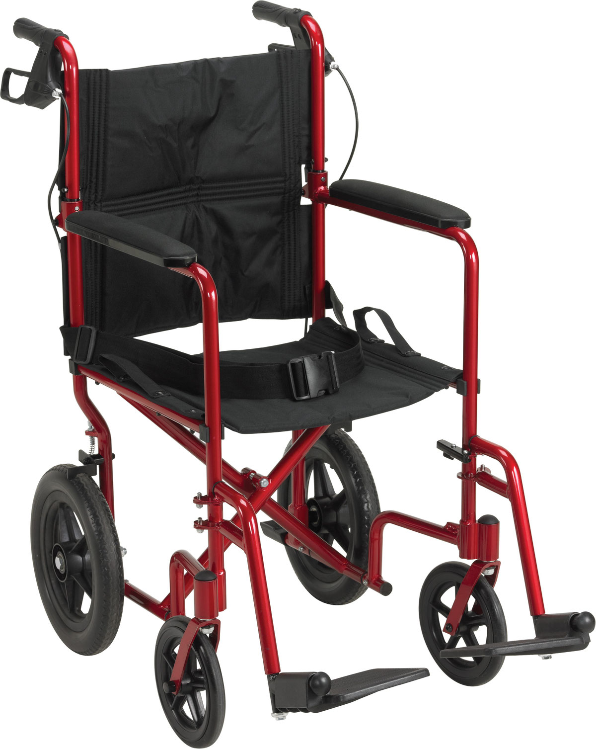 Drive Lightweight Expedition Transport Wheelchair with Hand Brakes