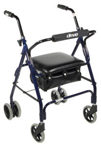 Drive Winnie, Mimi Lite Aluminum Rollator, 6" Casters