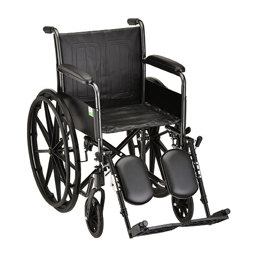 Nova 18″ Steel Wheelchair