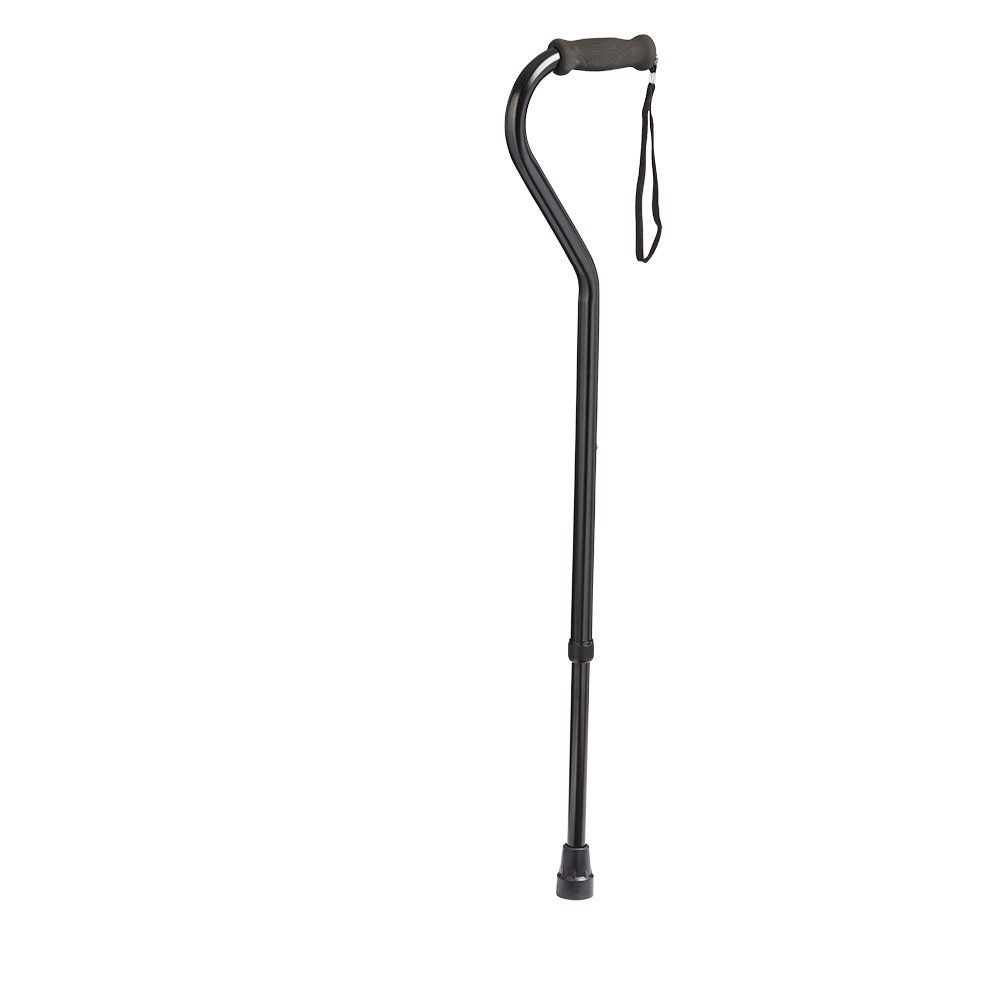 Aluminum Adjustable Offset Cane by Rhythm Healthcare