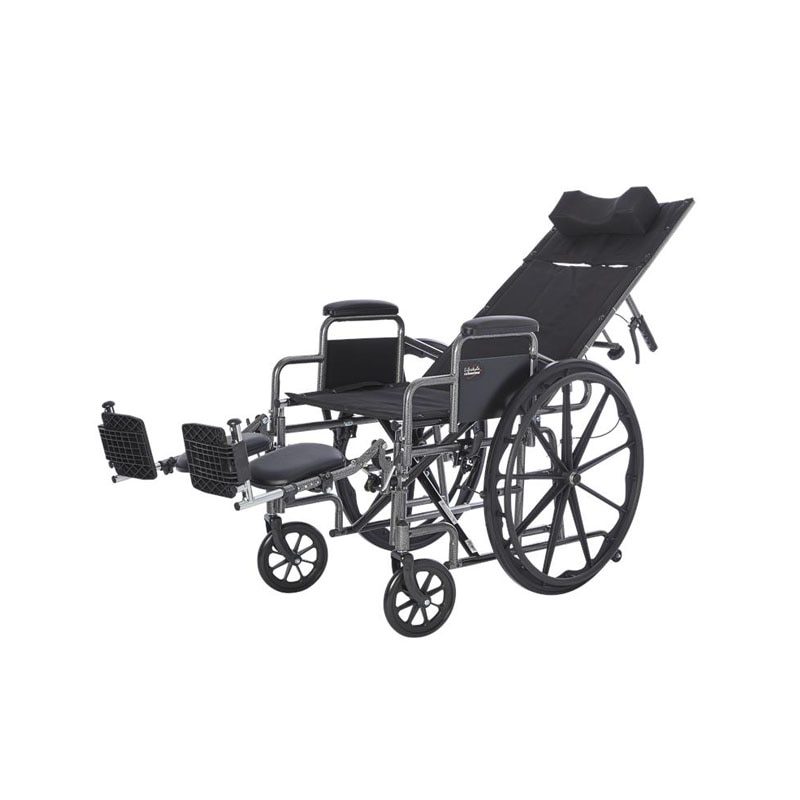 Deluxe Reclining Desk Arm Wheelchair by Rhythm Healthcare