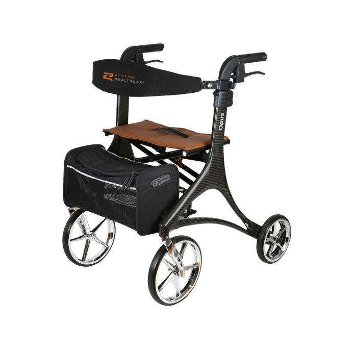 Opus Carbon Fiber Rollator by Rhythm Healthcare