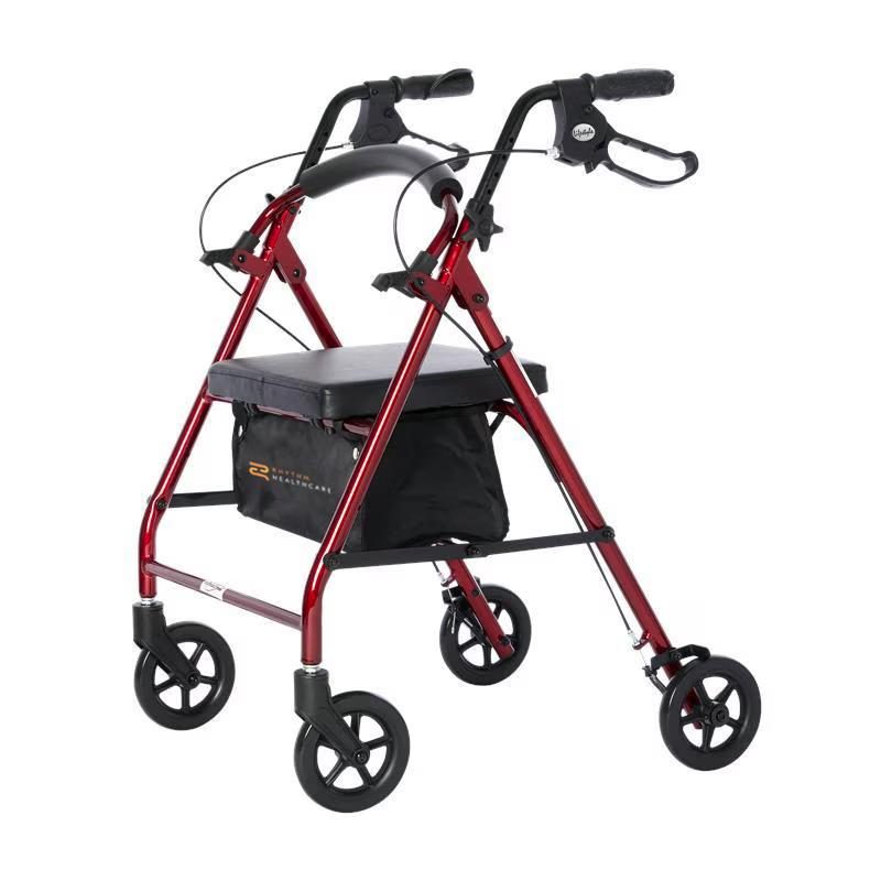 Royal Aluminum 4-Wheel Rollator by Rhythm Healthcare