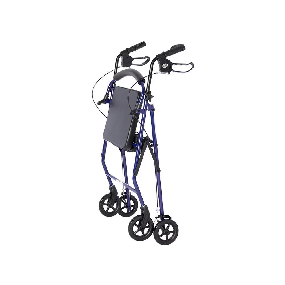 Royal Steel 4-Wheel Rollator by Rhythm Healthcare