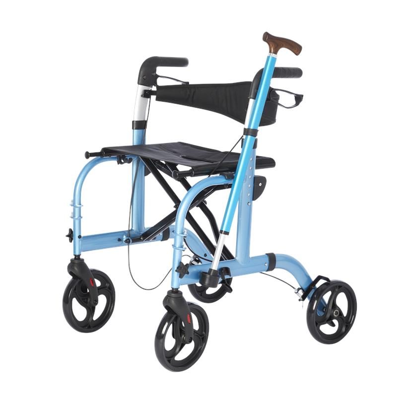 Translator Rollator and Transport Chair 2 in 1 by Rhythm Healthcare