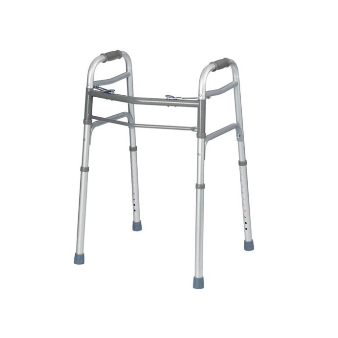 Two Button Folding Walker by Rhythm Healthcare