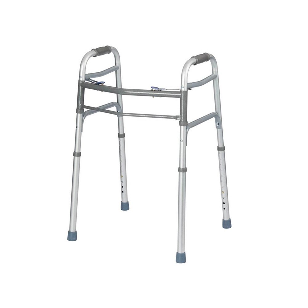 Two Button Folding Walker by Rhythm Healthcare